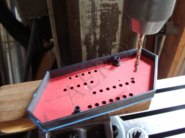 Drill Magnet Holes